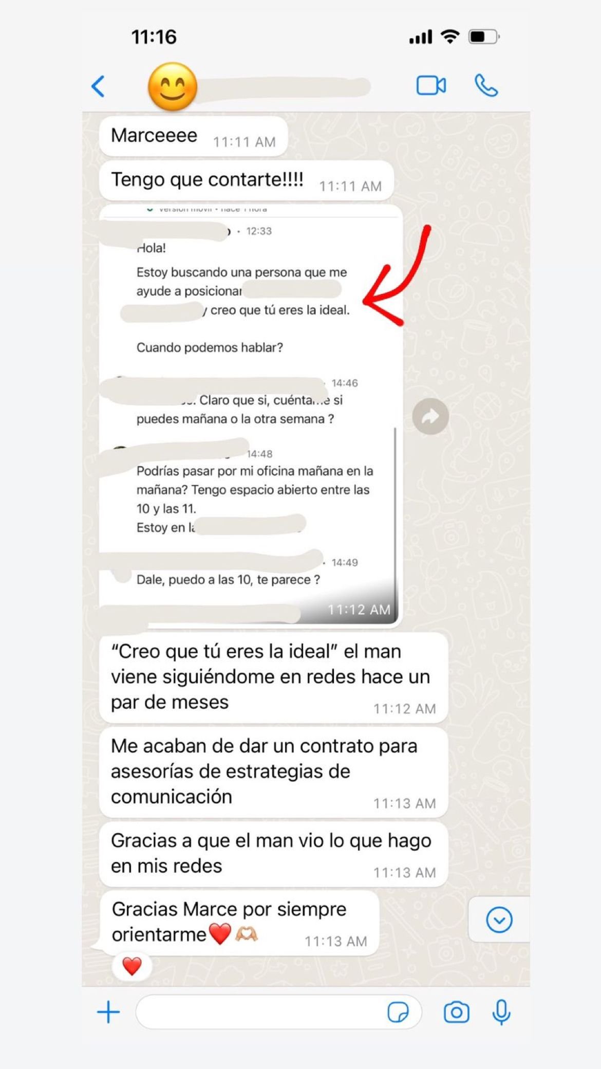 Testimonio